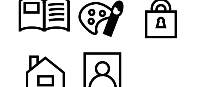ピクトグラムサイト用アイコン